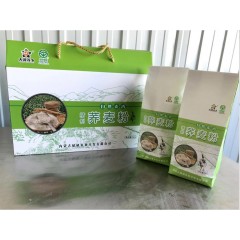 大漠蕎鄉(xiāng)  庫倫 綠色 無公害 蕎麥粉  4Kg 禮盒裝   5塊