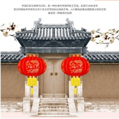 大紅燈籠 2020新款燈籠掛飾新年春節(jié)過年大門口大紅燈籠室內戶外/個