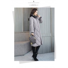 2019新款冬裝羽絨棉服女中長(zhǎng)款韓版寬松加厚棉衣過(guò)膝棉襖外套大碼